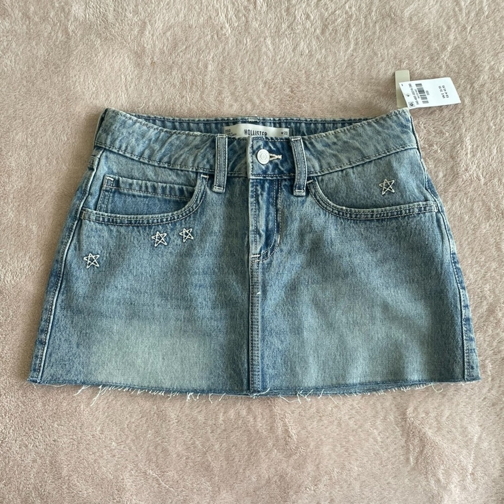 Hollister Denim Mini Skirt